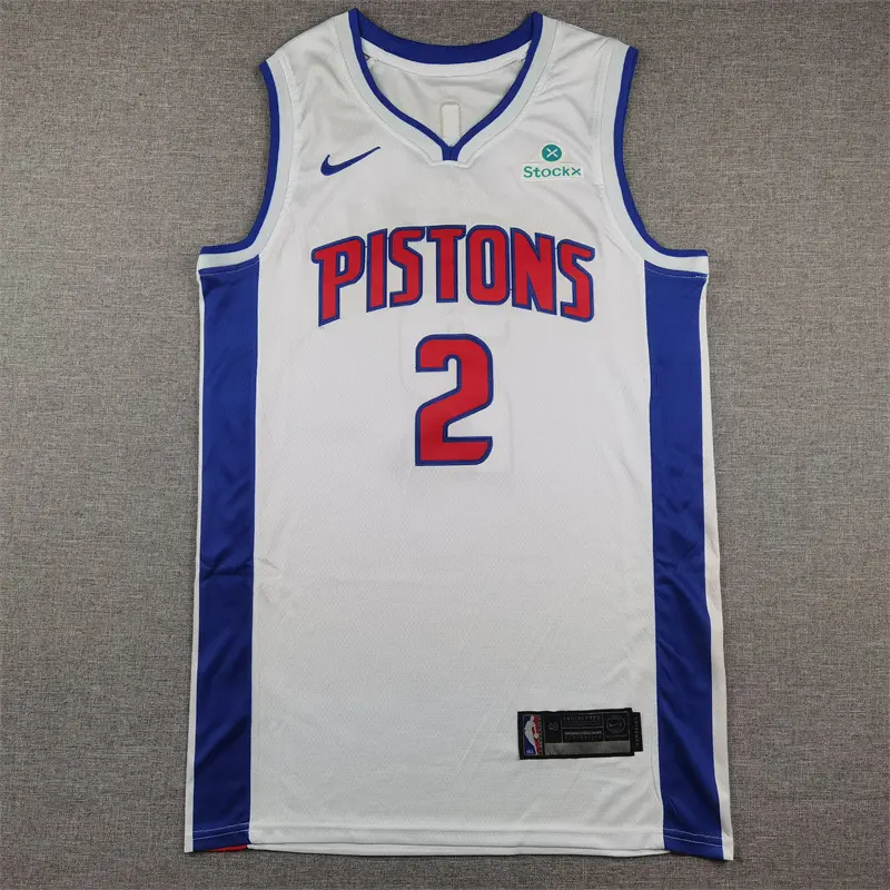 Camiseta Cade Cunningham #2 Detroit Pistons 2026 Blanco