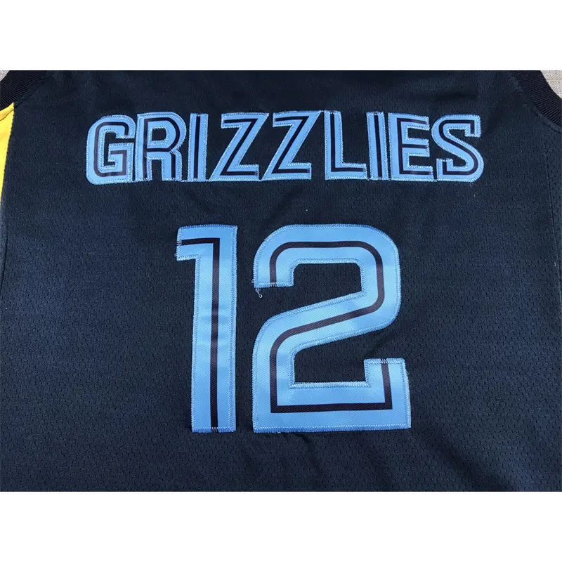 Camiseta Ja Morant #12 Memphis Grizzlies 2026 Azul Oscuro