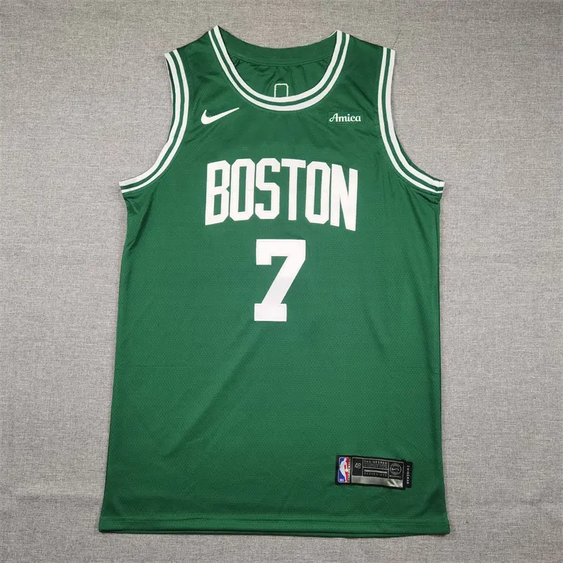 Camiseta Jaylen Brown #7 Boston Celtics 2025/26 Verde