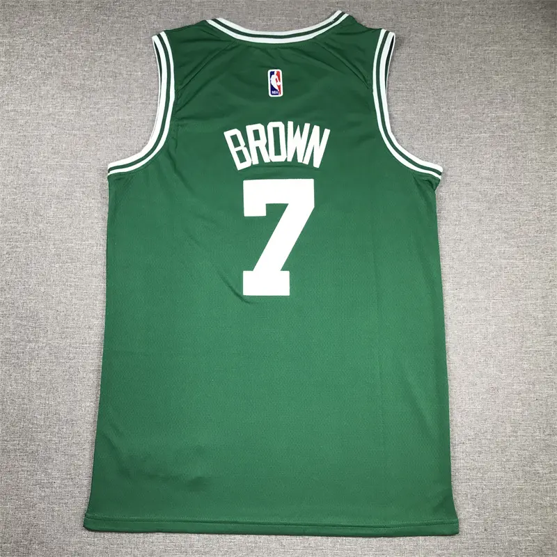 Camiseta Jaylen Brown #7 Boston Celtics 2025/26 Verde