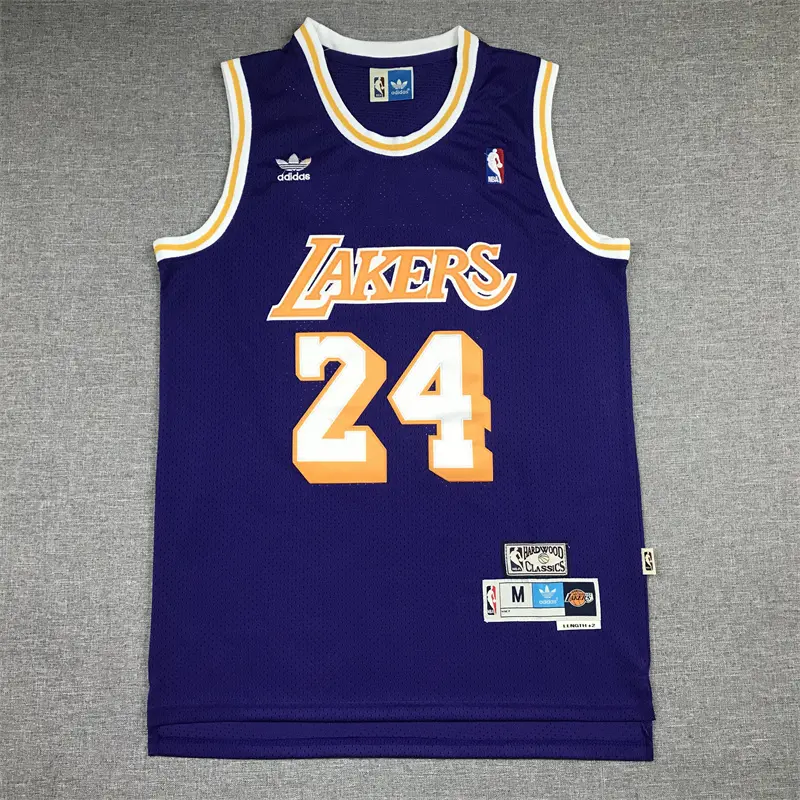 Camiseta Kobe Bryant #24 Los Angeles Lakers 2026 Morado Trébol Logo Classic Edition