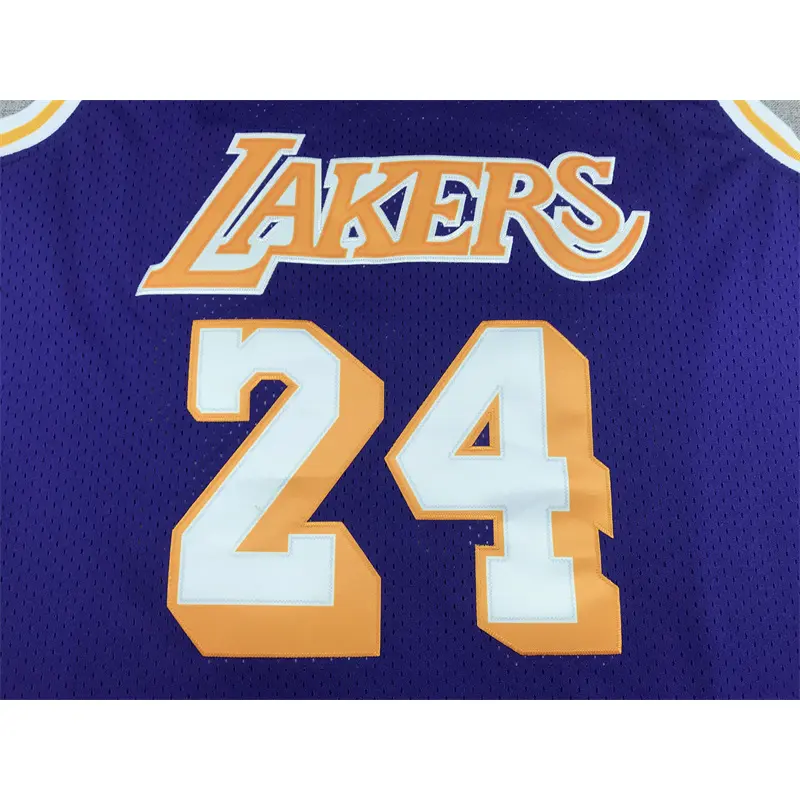 Camiseta Kobe Bryant #24 Los Angeles Lakers 2026 Morado Trébol Logo Classic Edition