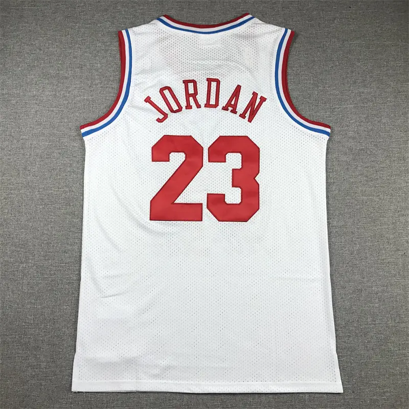 Camiseta Michael Jordan #23 All Star 1991 Blanco Retro