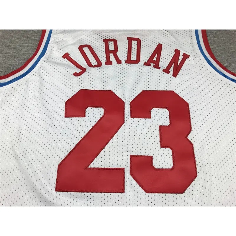 Camiseta Michael Jordan #23 All Star 1991 Blanco Retro