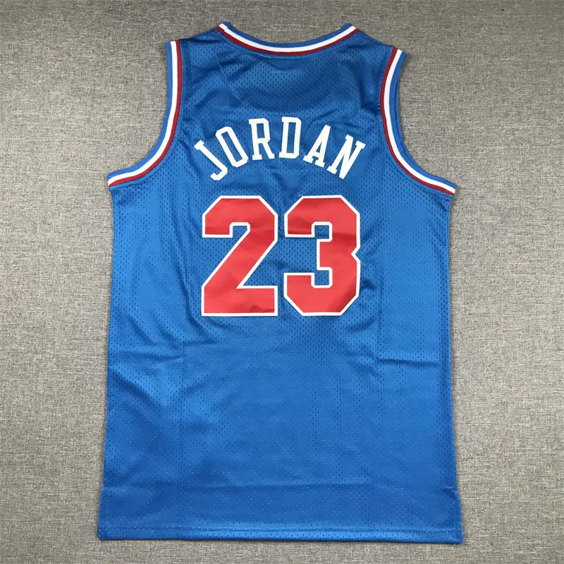 Camiseta Michael Jordan #23 All Star 1993 Azul Retro