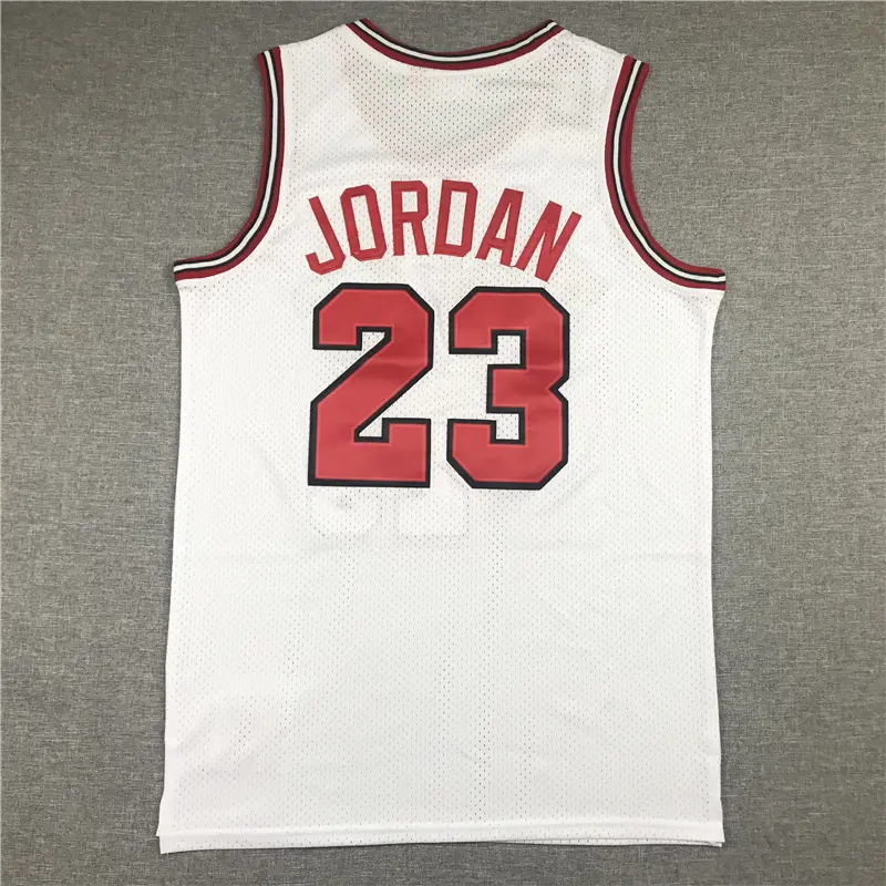 Camiseta Michael Jordan #23 Chicago Bulls 1994/95 Blanco Rookie Edition