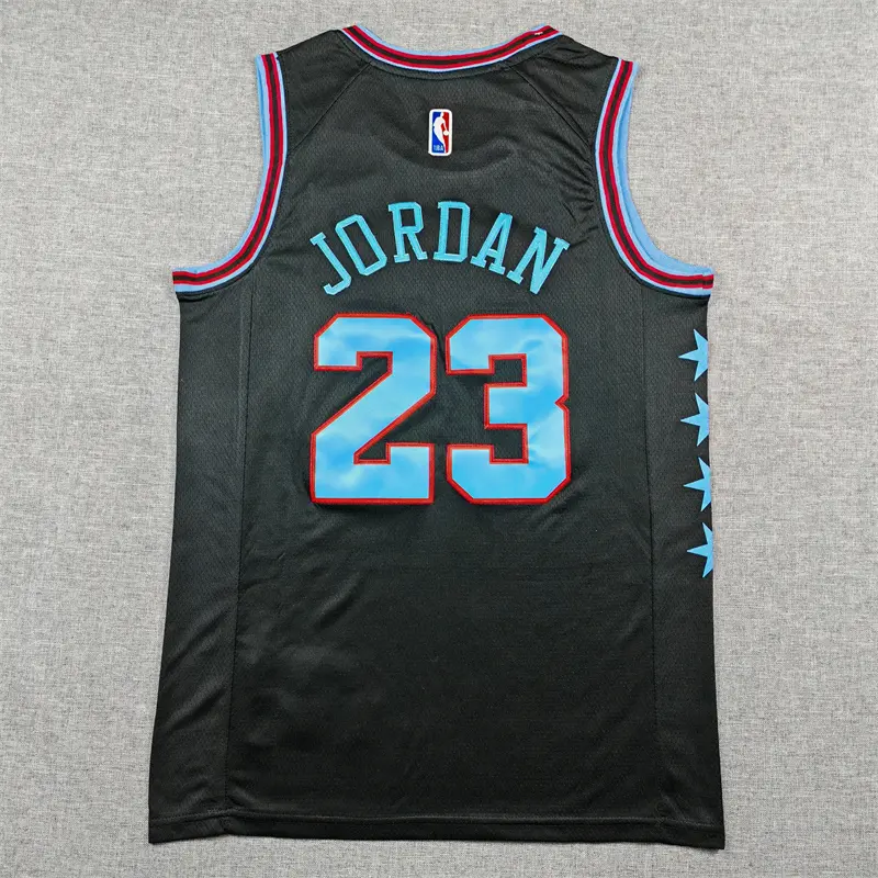 Camiseta Michael Jordan #23 Chicago Bulls 2026 Negro City Edition