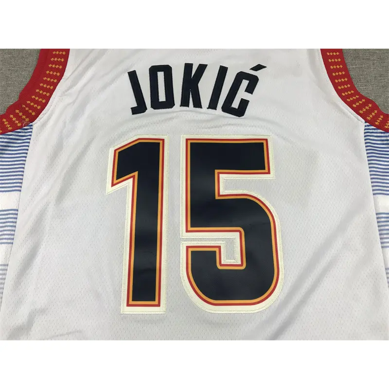 Camiseta Nikola Jokić #15 Denver Nuggets 2026 Blanco City Edition