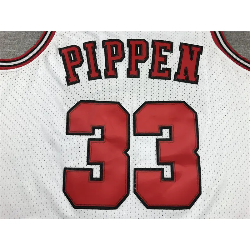 Camiseta Scottie Pippen #33 Chicago Bulls 1997/98 Blanco Edición Final
