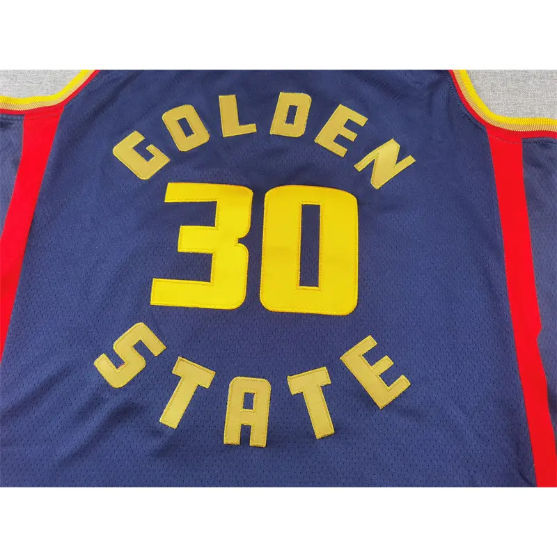 Camiseta Stephen Curry #30 Golden State Warriors 2025/26 Azul Oscuro City Edition