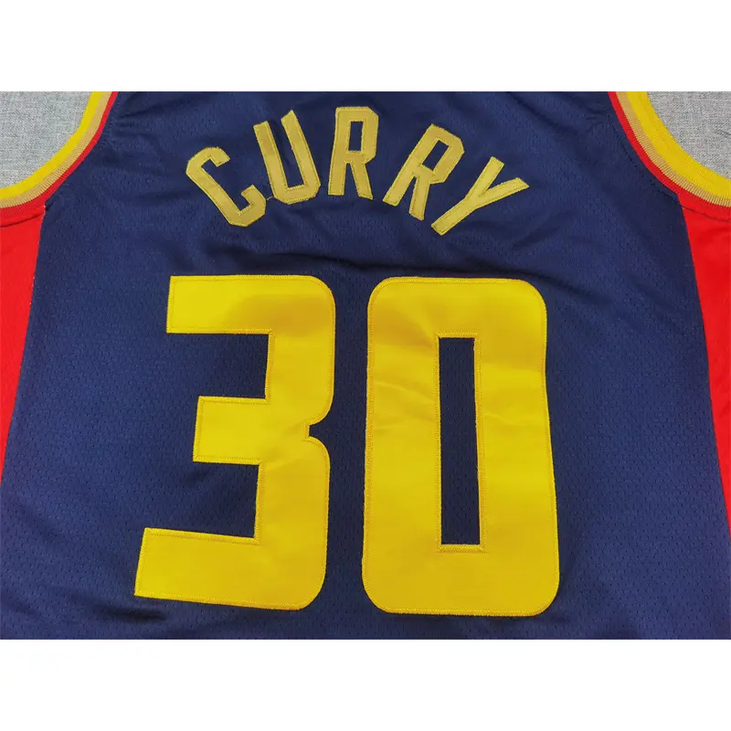 Camiseta Stephen Curry #30 Golden State Warriors 2025/26 Azul Oscuro City Edition