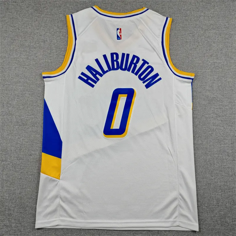 Camiseta Tyrese Haliburton #0 Indiana Pacers 2026 Blanco City Edition
