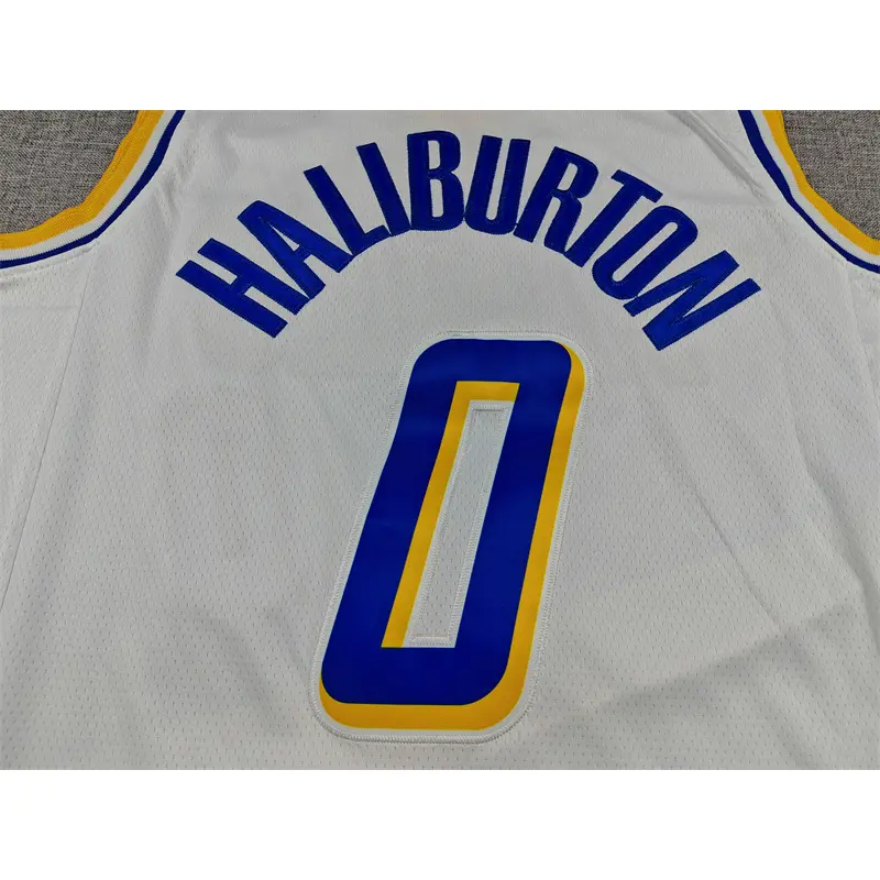 Camiseta Tyrese Haliburton #0 Indiana Pacers 2026 Blanco City Edition