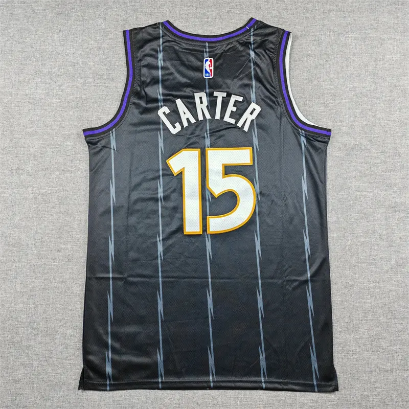 Camiseta Vince Carter #15 Toronto Raptors 2026 Negro City Edition Icon Nuevo Anuncio