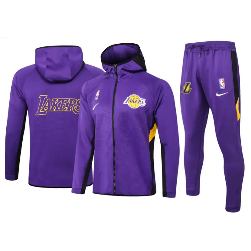Chandal Los Angeles Lakers Con Capucha 2025 Morado