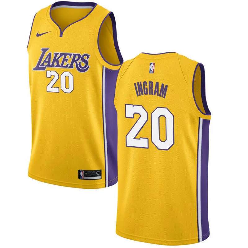 Camiseta Andre Ingram #20 Los Angeles Lakers Amari..