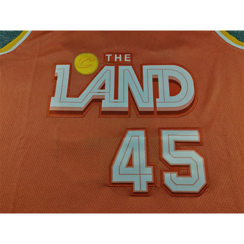 Camiseta Donovan Mitchell #45 Cleveland Cavaliers 2026 Naranja City Edition