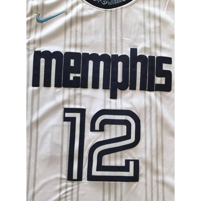Camiseta Ja Morant #12 Memphis Grizzlies Blanco City Edition