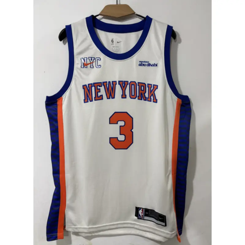 Camiseta Josh Hart #3 New York Knicks 2026 Beige City Edition