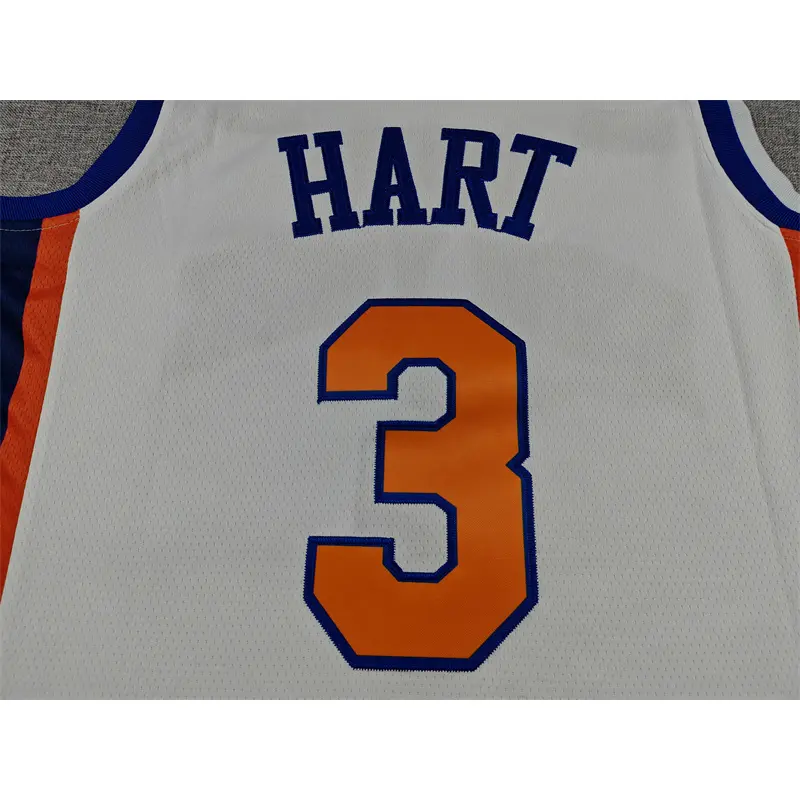Camiseta Josh Hart #3 New York Knicks 2026 Blanco City Edition