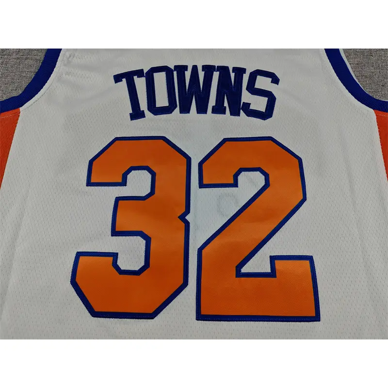 Camiseta Karl-Anthony Towns #32 New York Knicks 2026 Blanco City Edition
