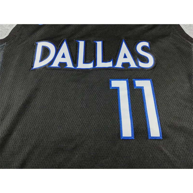 Camiseta Kyrie Irving #11 Dallas Mavericks 2026 Negro/Azul City Edition