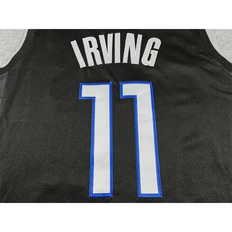 Camiseta Kyrie Irving #11 Dallas Mavericks 2026 Negro/Azul City Edition