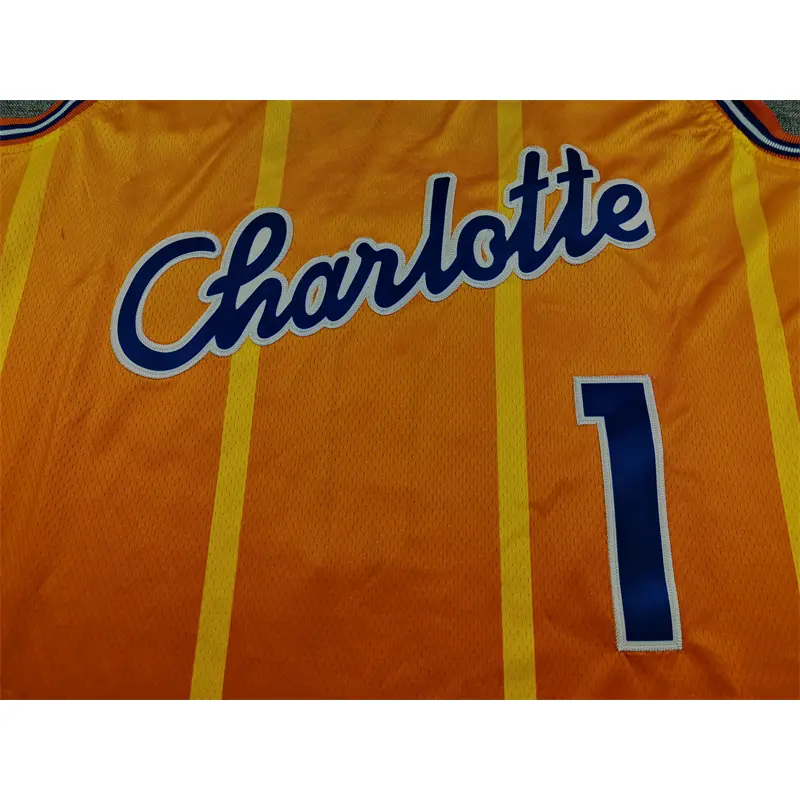 Camiseta LaMelo Ball #1 Charlotte Hornets 2026 Naranja/Amarillo City Edition