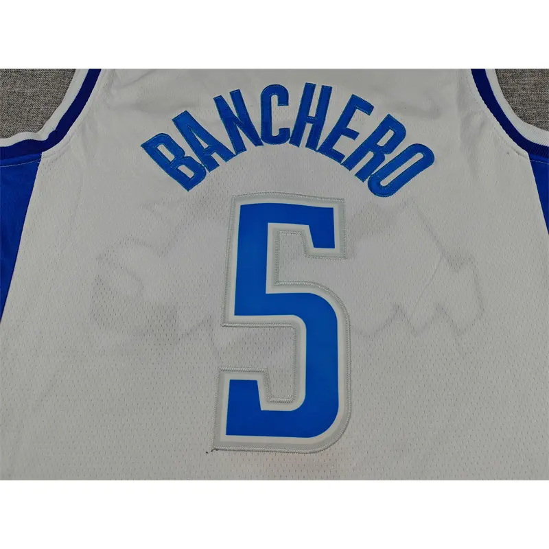 Camiseta Paolo Banchero #5 Orlando Magic 2026 Blanco City Edition