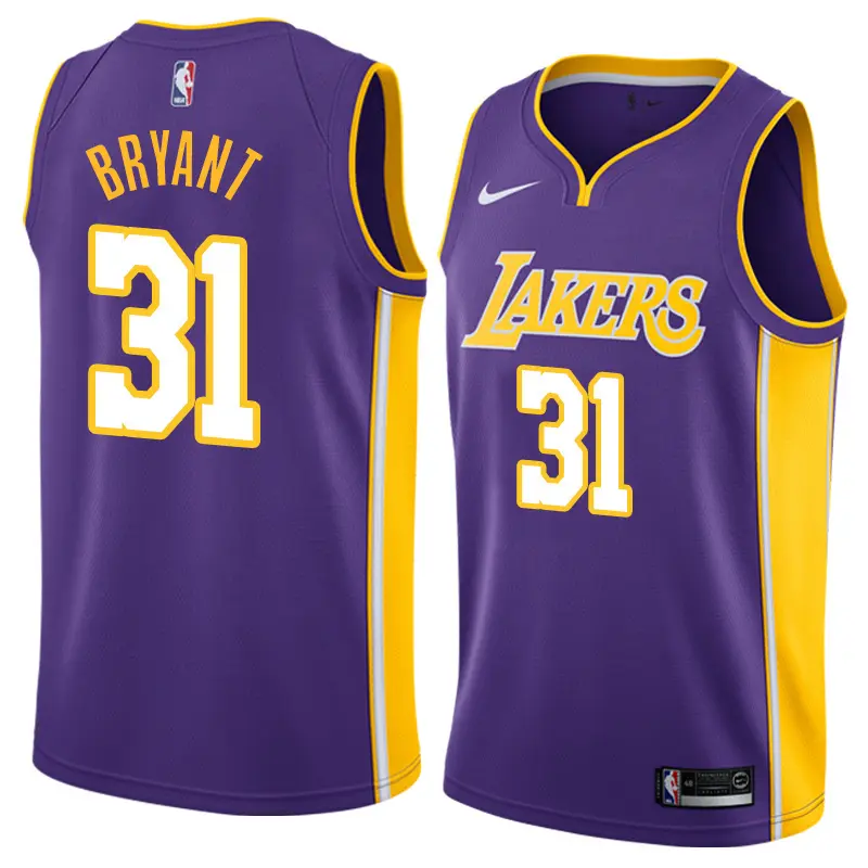 Camiseta Thomas Bryant #31 Los Angeles Lakers Morado Fan Edition