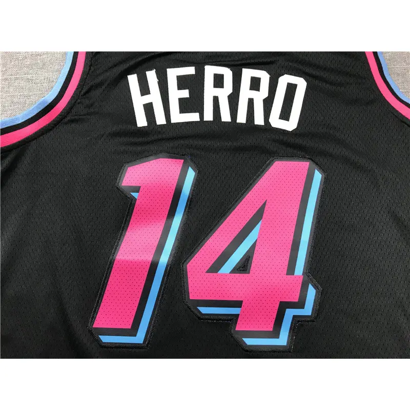Camiseta Tyler Herro #14 Miami Heat 2026 Negro City Edition