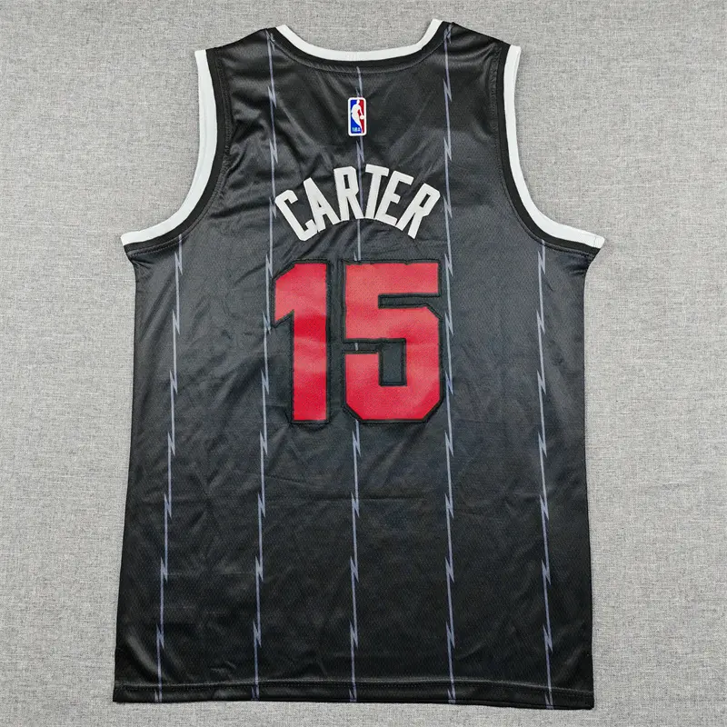 Camiseta Vince Carter #15 Toronto Raptors 2026 Negro City Edition