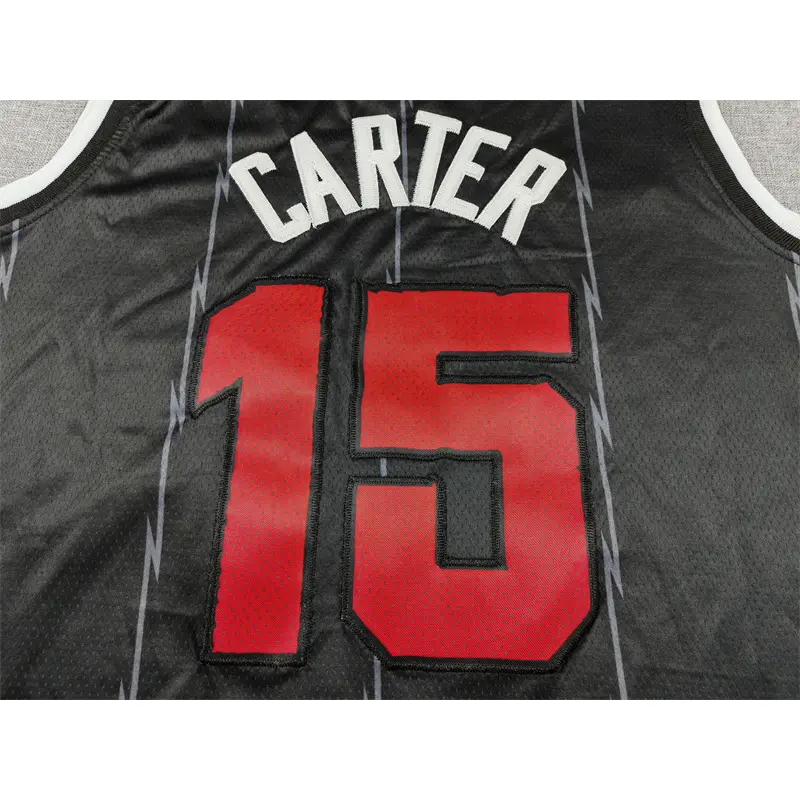 Camiseta Vince Carter #15 Toronto Raptors 2026 Negro City Edition