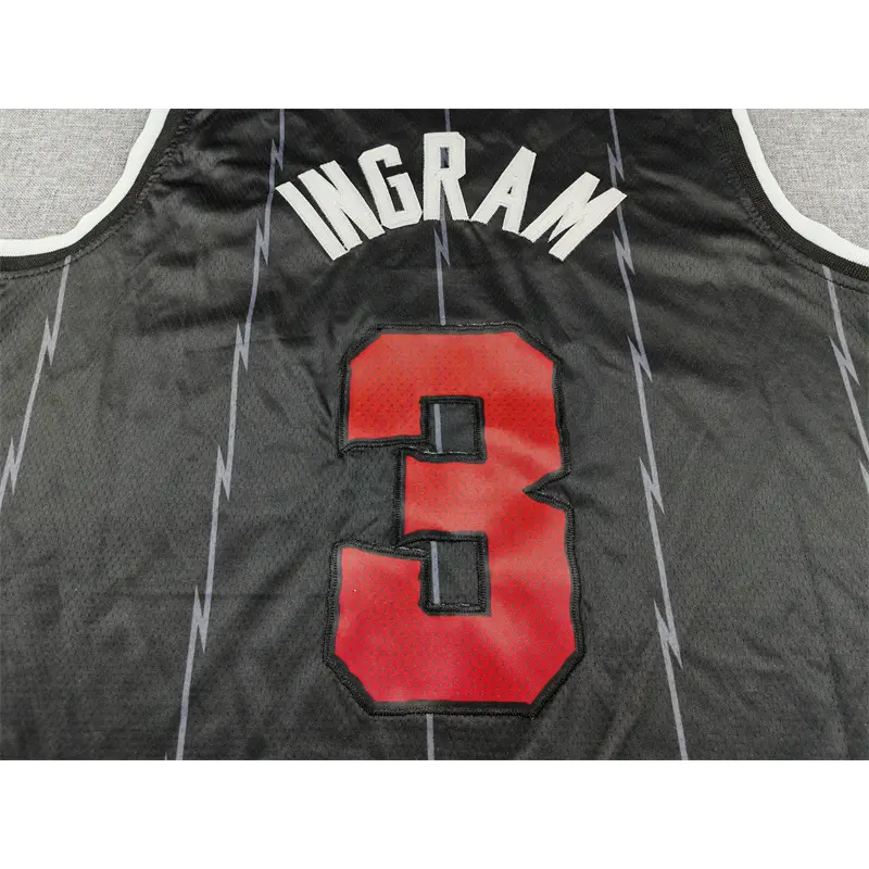 Camiseta Brandon Ingram #3 Toronto Raptors 2026 Negro City Edition