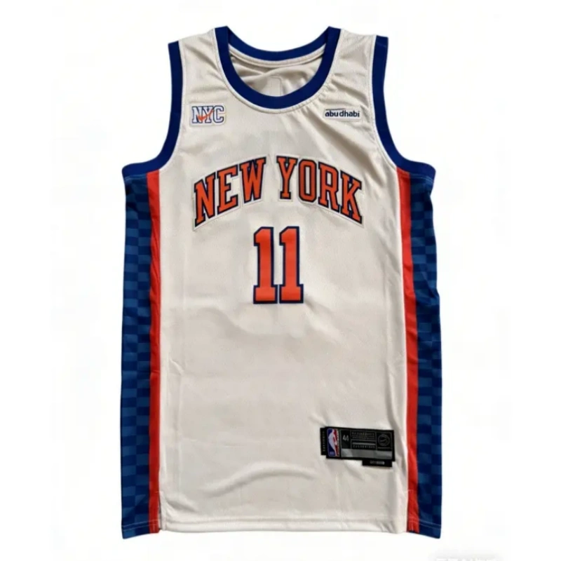Camiseta Jalen Brunson #11 New York Knicks 2026 Caqui City Edition