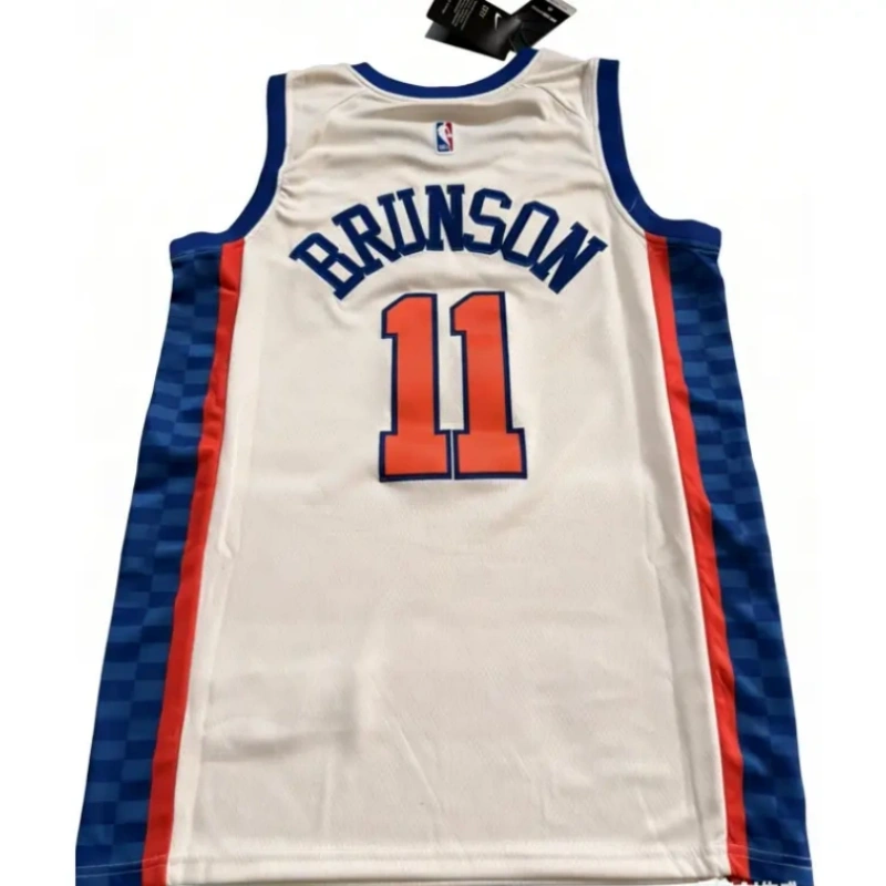 Camiseta Jalen Brunson #11 New York Knicks 2026 Caqui City Edition