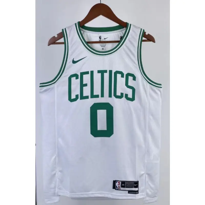 Camiseta Jayson Tatum #0 Boston Celtics Blanco