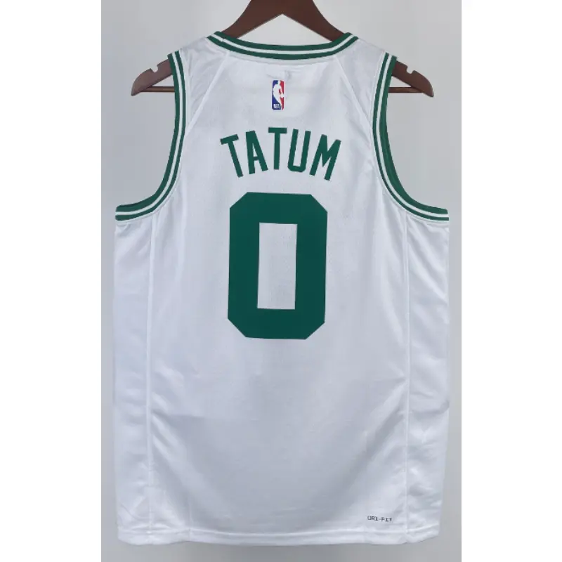 Camiseta Jayson Tatum #0 Boston Celtics Blanco