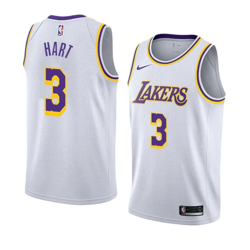 Camiseta Josh Hart #3 Los Angeles Lakers Blanco Icon Edition Swingman