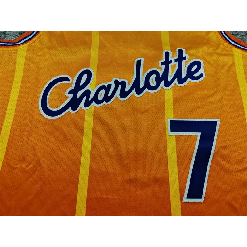 Camiseta Kon Knueppel #7 Charlotte Hornets 2026 Amarillo/Naranja City Edition