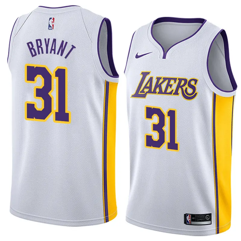 Camiseta Thomas Bryant #31 Los Angeles Lakers Blanco Fan Edition
