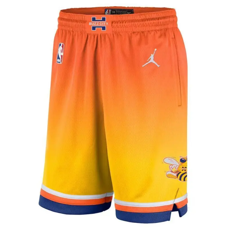 Pantalón Corto Charlotte Hornets 2026 Naranja City Edition
