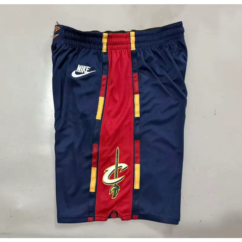 Pantalón Corto Cleveland Cavaliers 2026 Azul Oscuro Retro