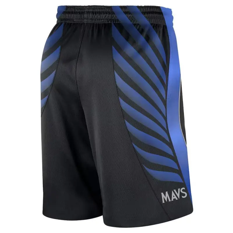 Pantalón Corto Dallas Mavericks 2026 Negro City Edition