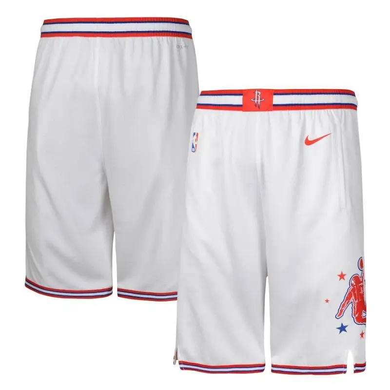 Pantalón Corto Houston Rockets 2026 Blanco City Edition