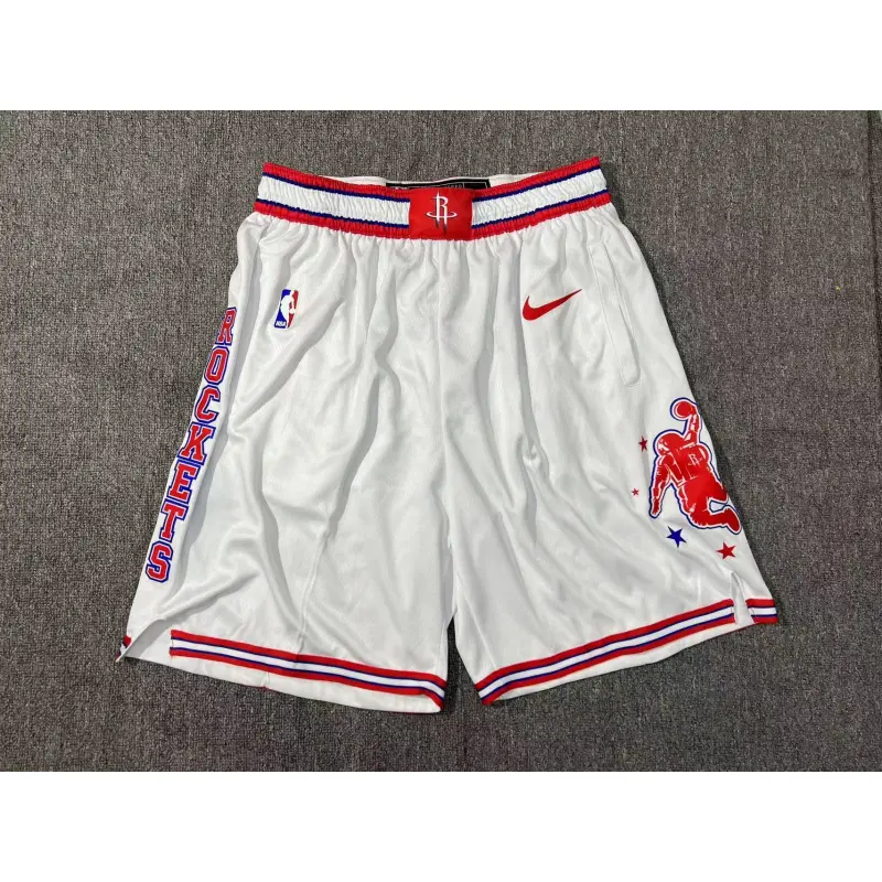 Pantalón Corto Houston Rockets 2026 Blanco City Edition