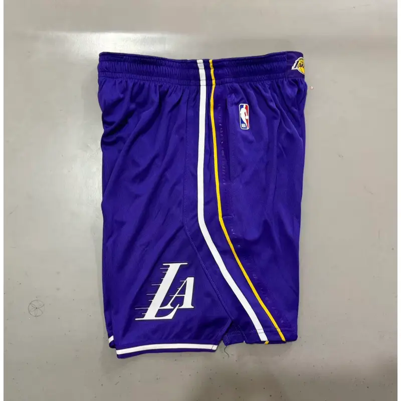 Pantalón Corto Los Angeles Lakers 2026 Morado Statement Edition
