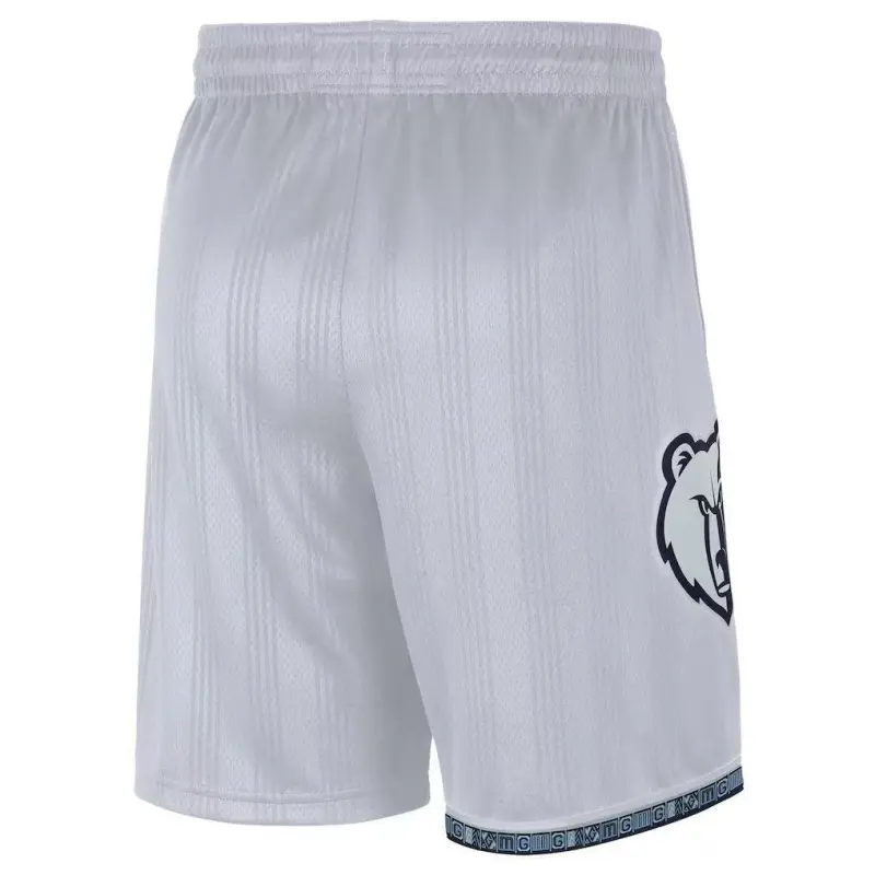 Pantalón Corto Memphis Grizzlies 2026 Blanco City Edition