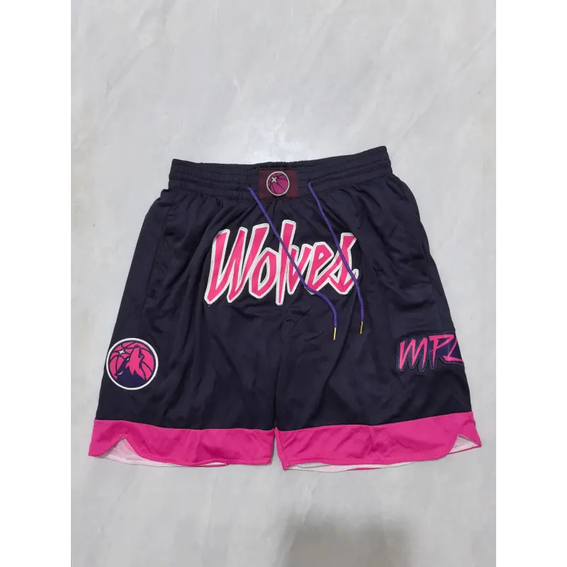 Pantalón Corto Minnesota Timberwolves 2026 Morado City Edition