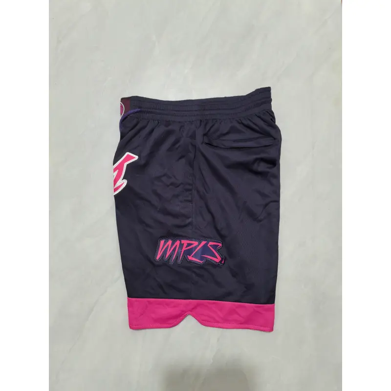 Pantalón Corto Minnesota Timberwolves 2026 Morado City Edition